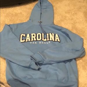UNC blue sweatshirt